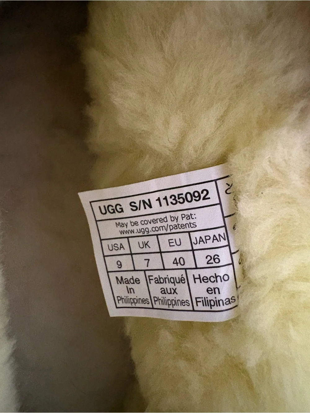 UGG Kids Yellow Shearling-Lined Short Boots